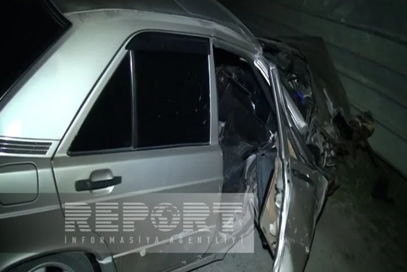 Yevlaxda ardıcıl iki yol qəzası baş verib