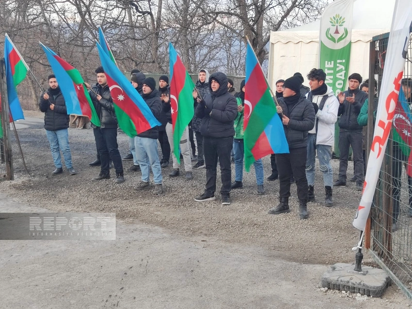 Xankəndi-Laçın yolunda ekofəallar 85 gündür yüksək fəallıq nümayiş etdirirlər