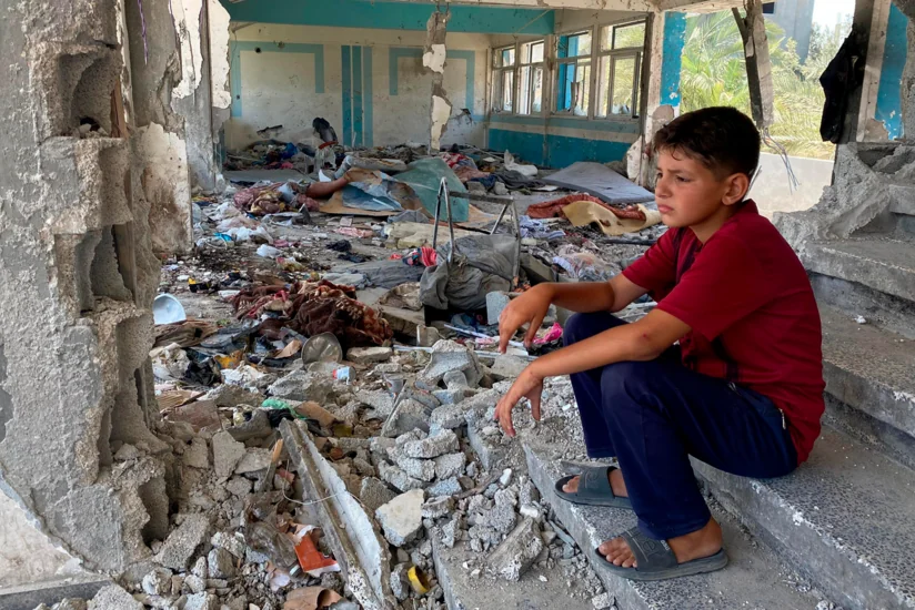 BMT: Qəzzada məktəblərin 88 %-i hücumlar nəticəsində dağıdılıb və ya zədələnib