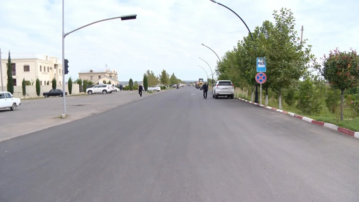 Füzulidə uzunluğu 32,5 km olan yolun tikintisi başa çatıb