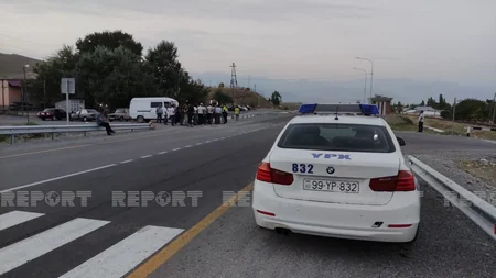 ДТП в Шеки, есть пострадавшие