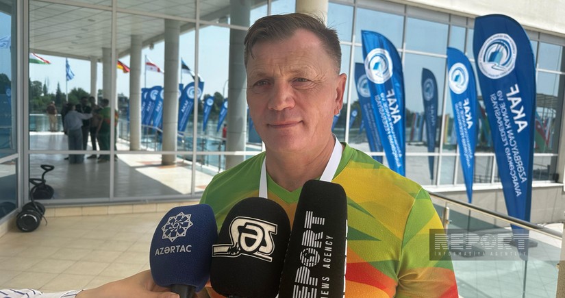 Litva yığmasının baş məşqçisi Prezident Kuboku-2025 beynəlxalq reqatasının təşkilatçılığından razı qalıb