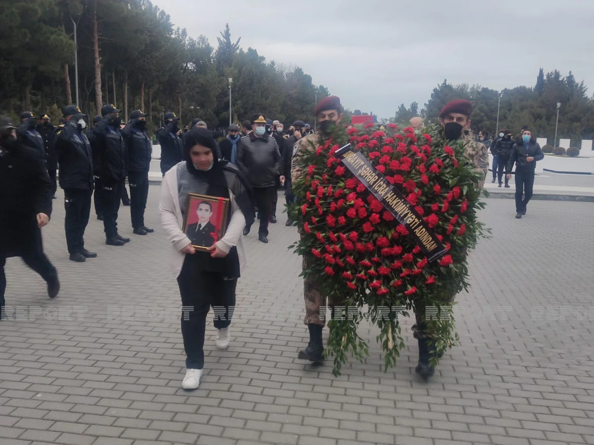 Шехид Отечественной войны похоронен в Сумгайыте