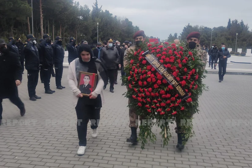 Шехид Отечественной войны похоронен в Сумгайыте