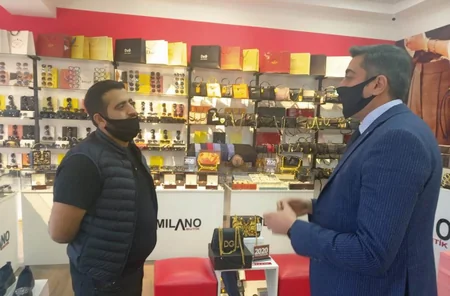 Gəncədə küçə, prospekt və yollar dezinfeksiya edilir