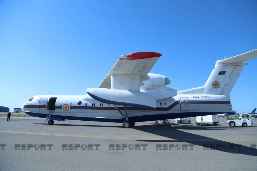 Азербайджанский самолет-амфибия отправился в Турцию