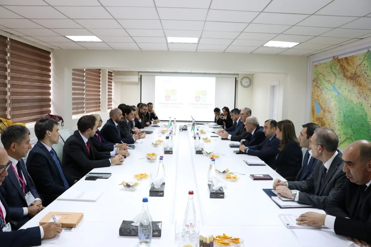 ETSN-də İtaliya şirkətlərinin nümayəndələri ilə görüş keçirilib