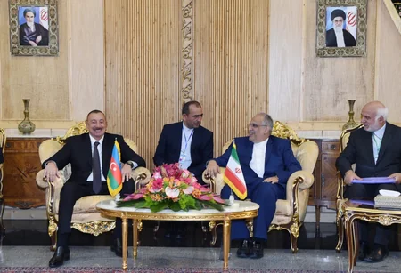 Azerbaijani and Iranian Presidents meet in Tehran