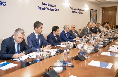 “Azərbaycan Dəmir Yolları”nda Dünya Bankının missiyası ilə müzakirələr aparılıb