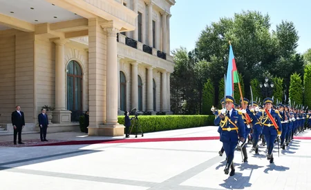 Official welcome ceremony held for President of Albania