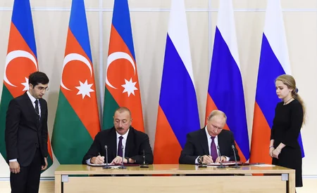 Azərbaycan-Rusiya sənədləri imzalanıb - YENİLƏNİB