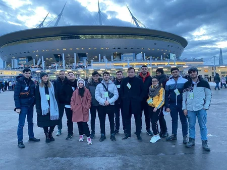 AVRO-2020-nin könüllüləri “Zenit” - “Lokomotiv” oyununun təşkilində iştirak edib