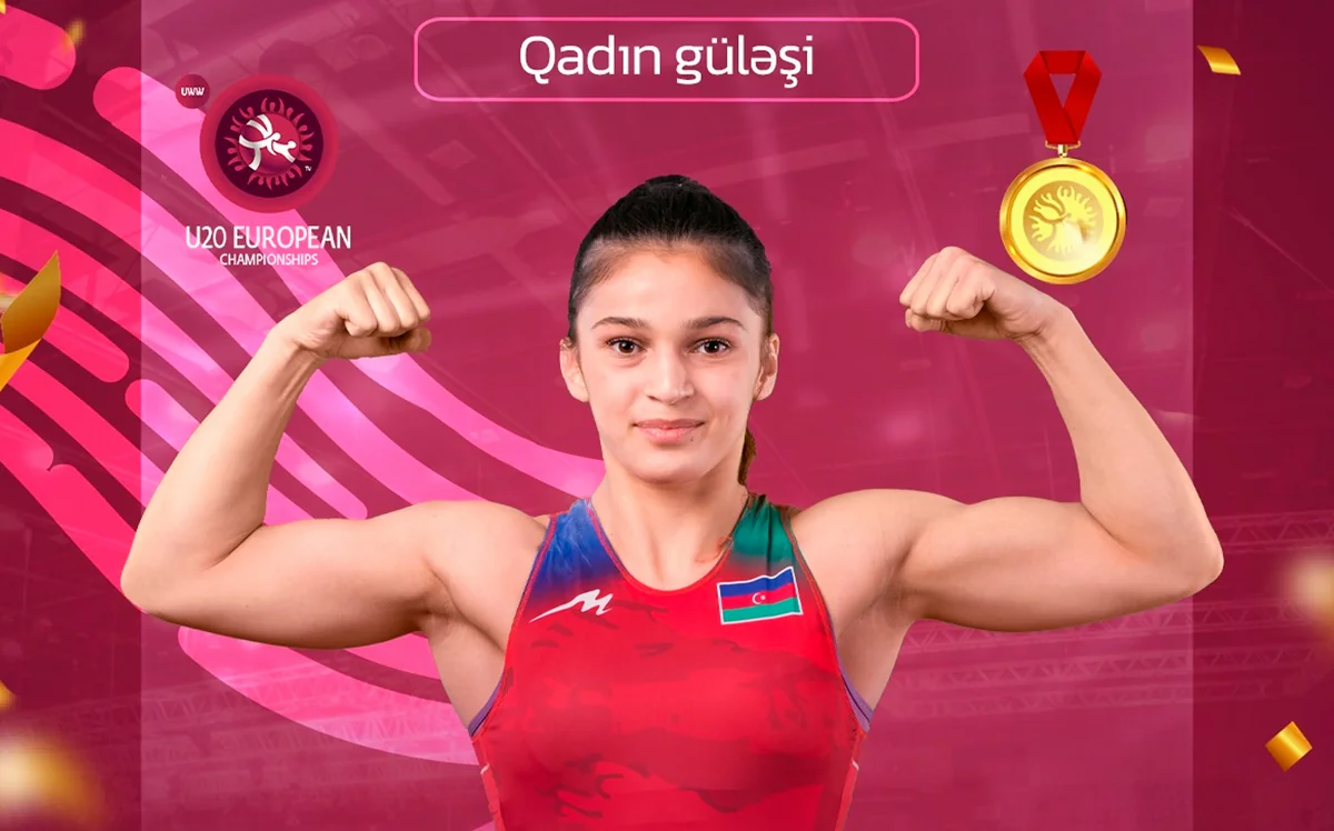 Azərbaycanın qadın güləşçisi Avropa çempionatının qalibi olub