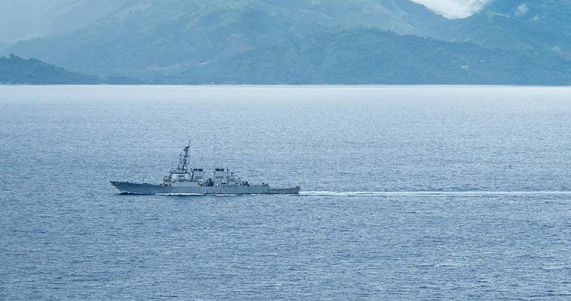 China's military says it 'drove away' US destroyer near Scarborough Shoal