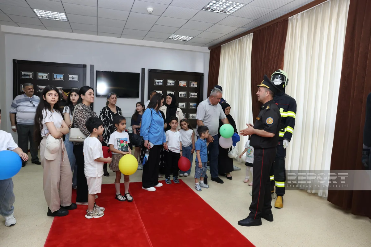 FHN şəhid övladları üçün “açıq qapı günü keçirib