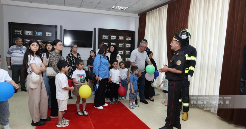 FHN şəhid övladları üçün “açıq qapı günü keçirib