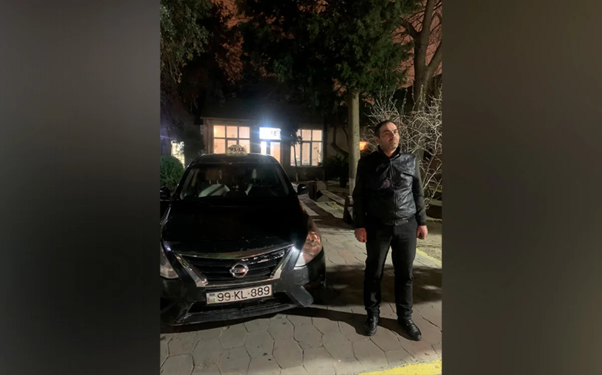 Bakıda narkotik aludəçisi olan taksi sürücüsü həbs olunub