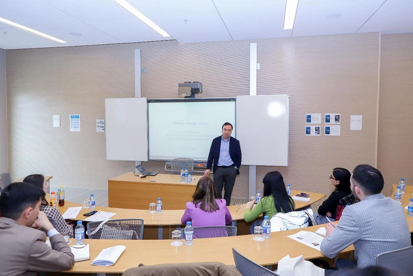 Проведен первый тренинг для журналистов, которые будут освещать COP29