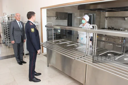 Naxçıvan DİN-in Orta İxtisas Polis Məktəbində andiçmə mərasimi keçirilib