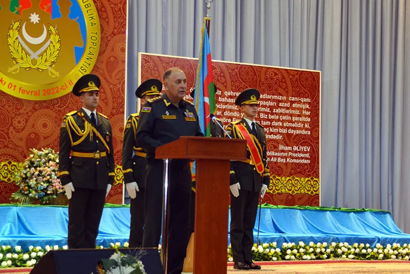 Azərbaycan Ordusu gənclərinin toplantısı keçirilib