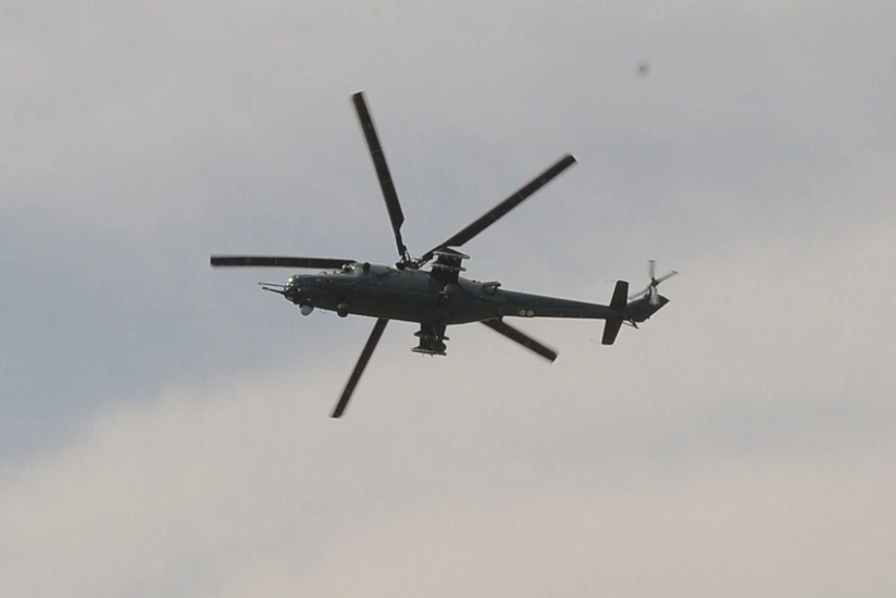 Military helicopter crash in Azerbaijan leaves dead and injured