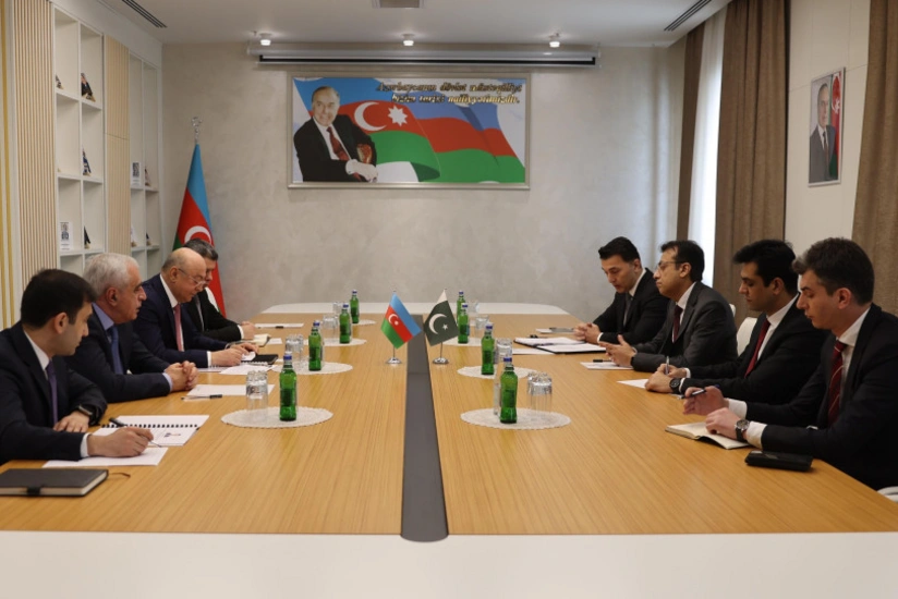 Кямаледдин Гейдаров обсудил двустороннее сотрудничество с послом Пакистана в Азербайджане