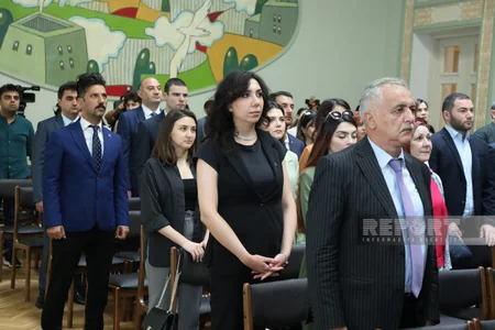 Diaspor nümayəndələrinin iştirakı ilə “Ana dili – Azərbaycan məktəbi” layihəsinin təqdimat mərasimi keçirilib