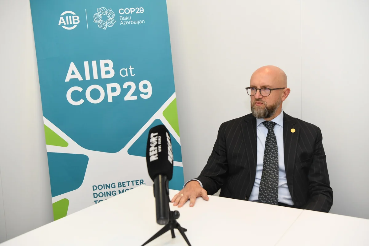 Vice president: AIIB preparing to finance several solar, wind projects in Azerbaijan - INTERVIEW