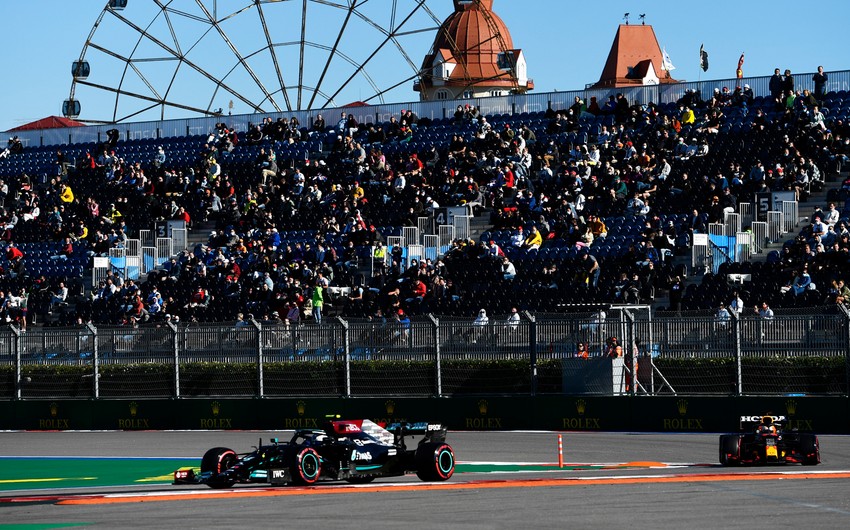 Formula 1: Rusiya Qran-prisində təsnifat mərhələsinin qalibi bəlli olub