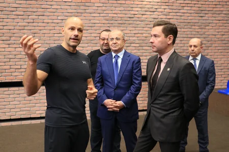 Tatarıstanın idman naziri ASAPES-in qonağı olub