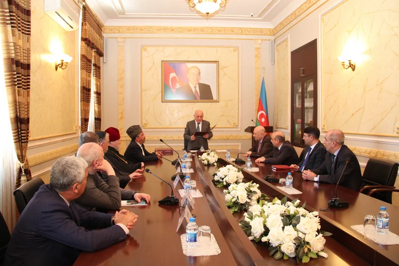 QMİ sədrinin birinci müavininə Prezidentin fəxri diplomu təqdim edilib