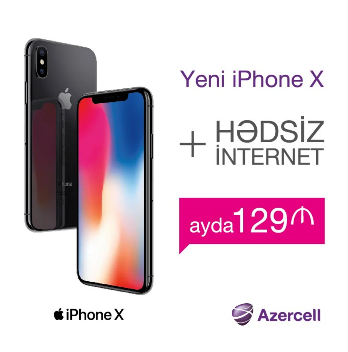 “Azercell “iPhone X” kampaniyasına start verib