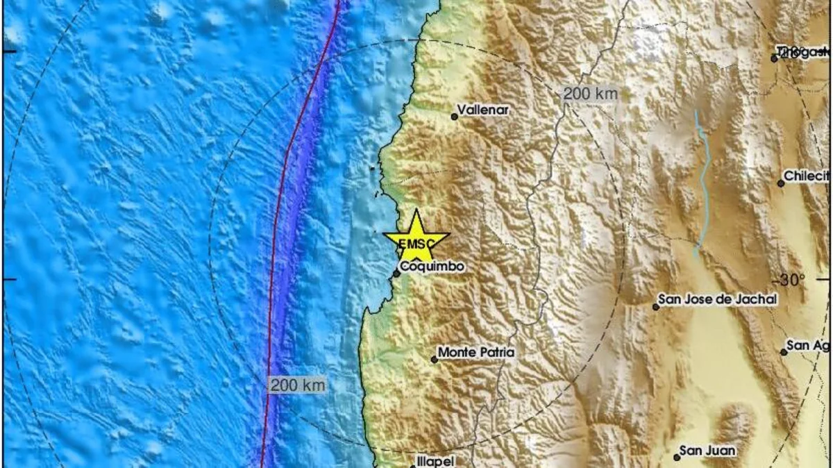 Çilidə güclü zəlzələ olub