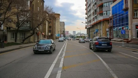 BNA-nın layihəsi Bakının bəzi küçələrində sıxlığı azaldıb - FOTO