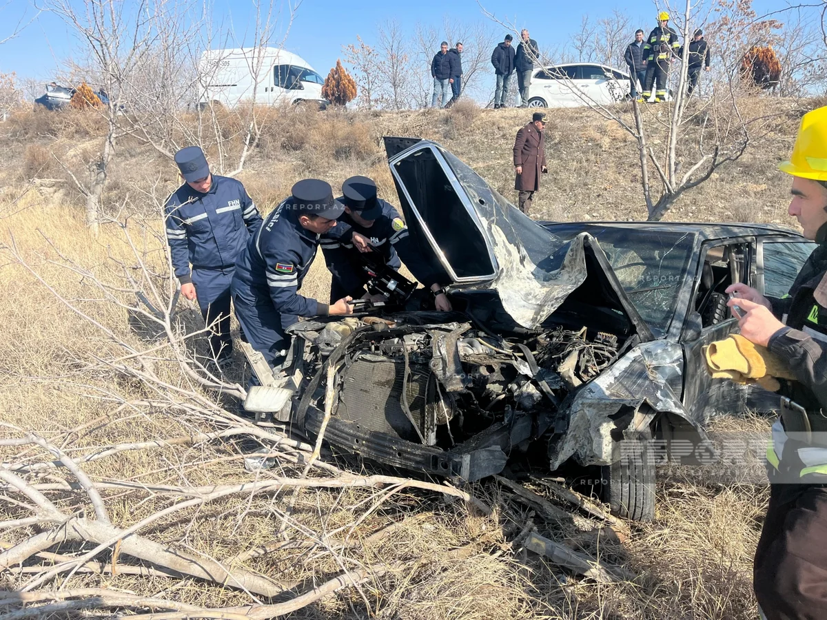 В Нахчыване произошло серьезное ДТП, пострадали 5 человек