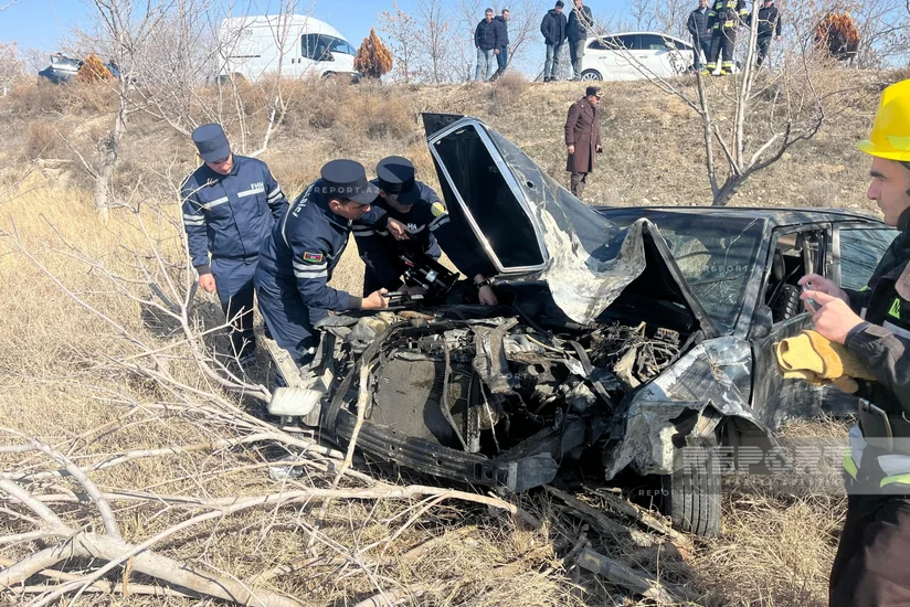 В Нахчыване произошло серьезное ДТП, пострадали 5 человек