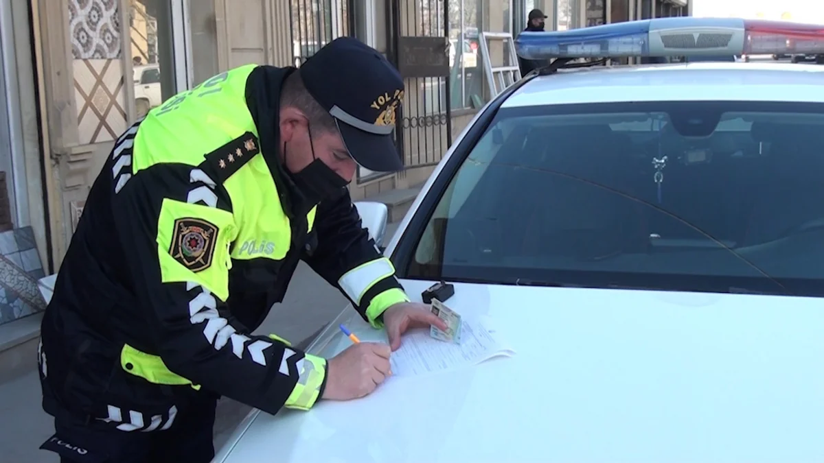 Tovuzda yol qaydalarının pozulması ilə bağlı 20-yə yaxın protokol tərtib edilib
