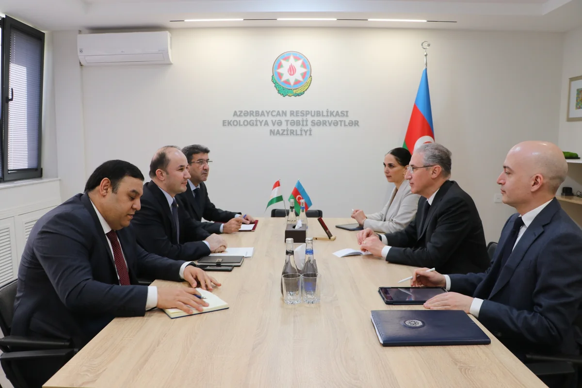Azerbaijani Ecology Minister explores preparations for COP-29 with Ambassador of Tajikistan