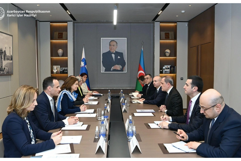 Azərbaycan və Sloveniya XİN başçıları geniş tərkibdə danışıqlar aparıblar - YENİLƏNİB