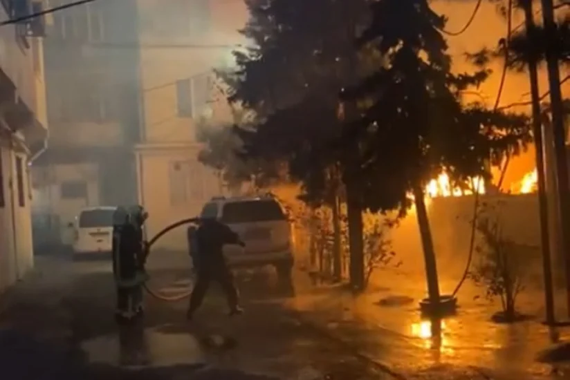 Bakıda siqaret yanğına səbəb oldu