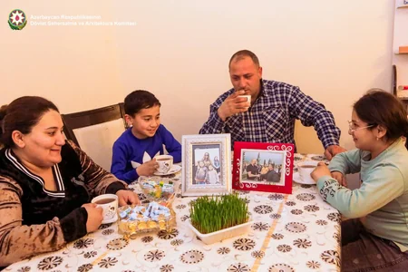 İşğaldan azad olunan Talış kəndində Yel çərşənbəsi qeyd edilib