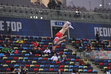 Bakıda batut gimnastikası üzrə Dünya Kubokuna start verilib - FOTOREPORTAJ