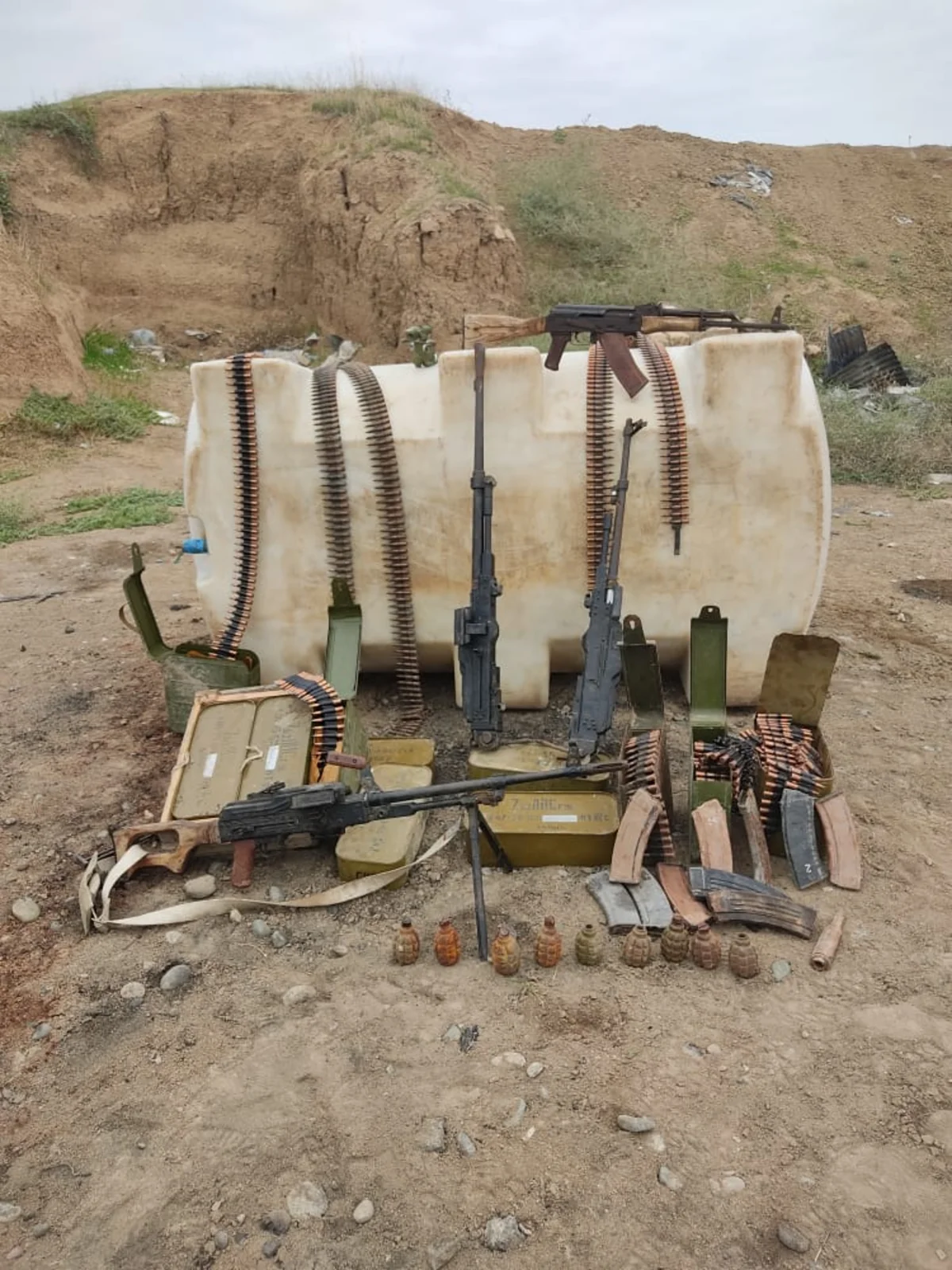 Полиция Лачына обнаружила боеприпасы