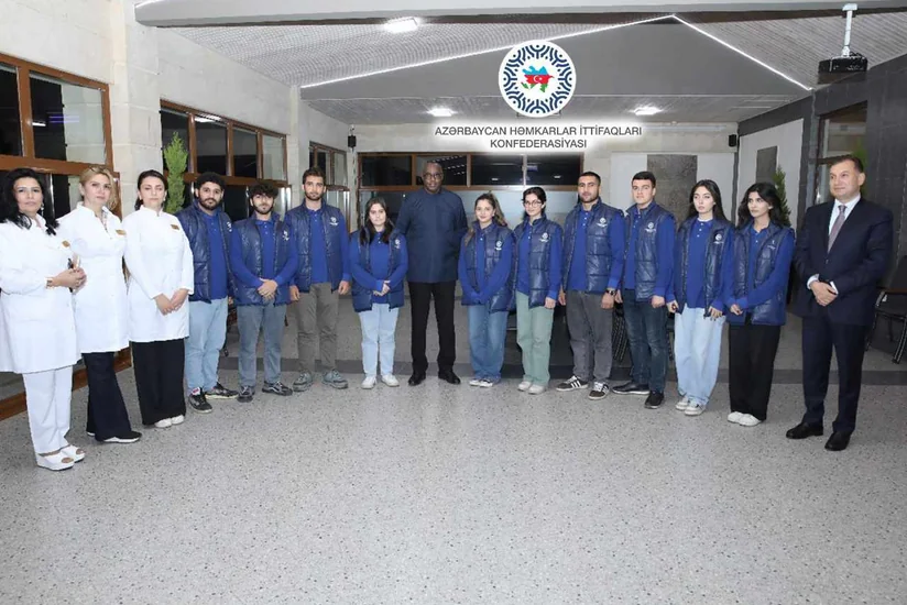 BHİK Baş katibinin müavini Erik Manzi “Buzovna” Fizioterapiya Mərkəzində olub