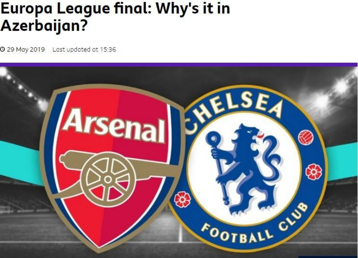 BBC Sport released a video report from Baku - VIDEO