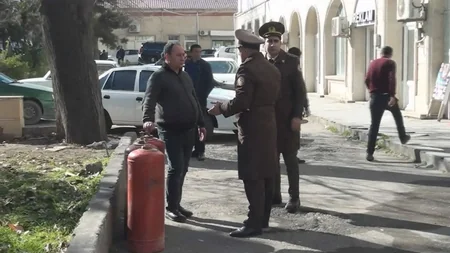 Bərdədə bəzi iaşə obyektlərindən qaz balonları yığışdırılıb