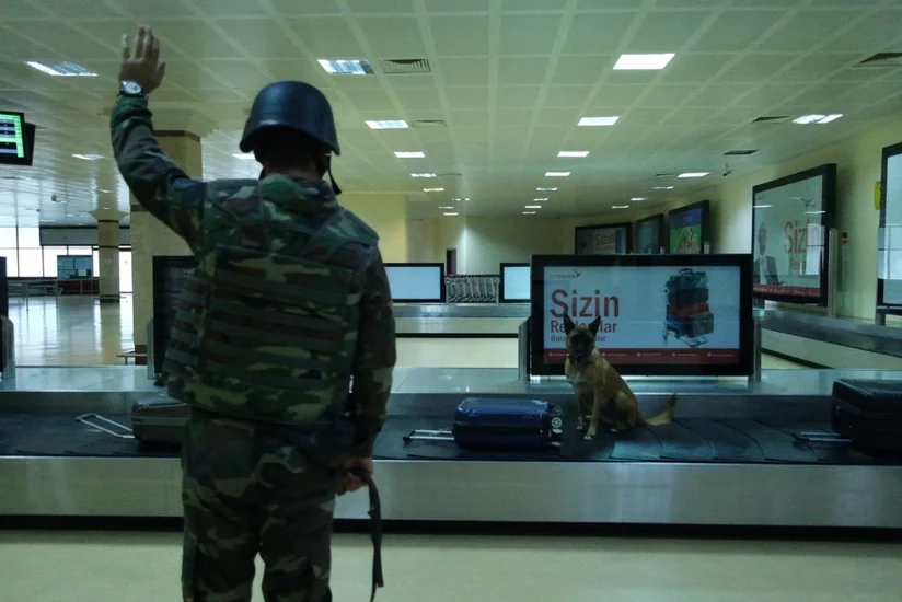 Aeroportda “partlayıcı maddə” barədə şərti məlumata əsasən əməliyyat simulyasiya edilib - TƏLİM