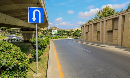 Bakıda daha bir yolda geridönmə təşkil edilib