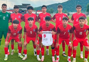 Azərbaycanın U-17 millisi Gürcüstanla bərabərə qalıb