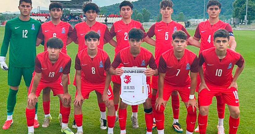Azərbaycanın U-17 millisi Gürcüstanla bərabərə qalıb